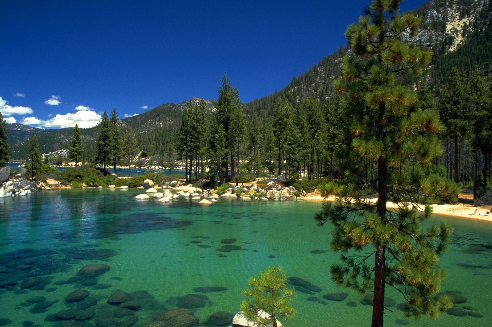 Lake Tahoe from above